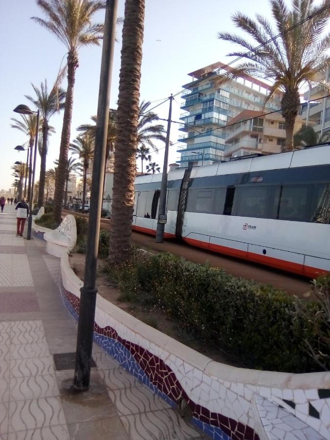 Apartamento Voramar Primera Linea De Mar El Campello Dış mekan fotoğraf